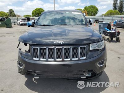 Piąte zdjęcie samochodu w środku: 2014 JEEP GRAND CHEROKEE OVERLAND VIN:1C4RJECT3EC381078 - miniatura