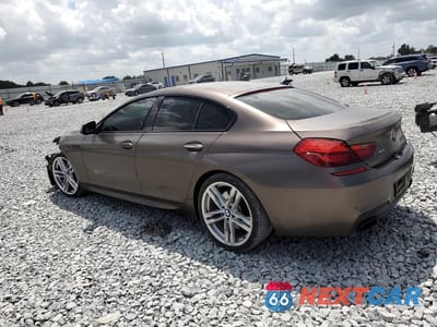 Drugie zdjęcie samochodu z przodu: 2014 BMW 650 XI GRAN COUPE VIN:WBA6B4C56ED760319 - miniatura