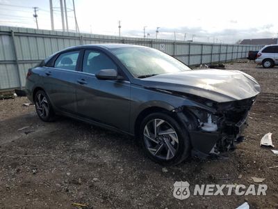 Czwarte zdjęcie samochodu z boku: 2024 HYUNDAI ELANTRA SEL VIN:KMHLS4DG0RU771713 - miniatura