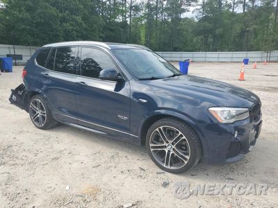 Czwarte zdjęcie samochodu z boku: 2016 BMW X3 SDRIVE28I VIN:5UXWZ7C51G0R32362 - miniatura