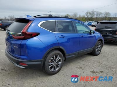 Trzecie zdjęcie samochodu z tyłu: 2020 HONDA CR-V EX VIN:7FARW2H52LE013506 - miniatura