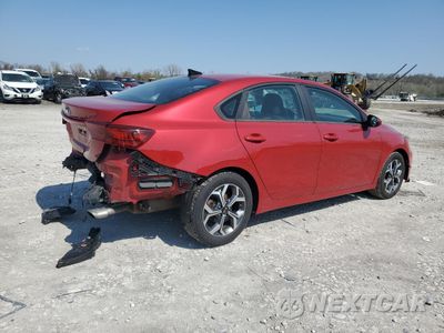 Trzecie zdjęcie samochodu z tyłu: 2020 KIA FORTE FE VIN:3KPF24AD4LE209413 - miniatura