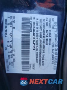 Zdjęcie 14 z 14 samochodu: 2000 MERCURY GRAND MARQUIS GS VIN:2MEFM74W1YX649694 - miniatura