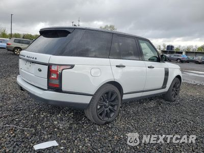 Trzecie zdjęcie samochodu z tyłu: 2016 LAND ROVER RANGE ROVER HSE VIN:SALGS2KF9GA258617 - miniatura