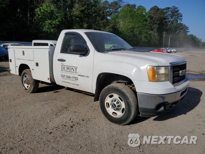 Czwarte zdjęcie samochodu z boku: 2011 GMC SIERRA C2500 HEAVY DUTY VIN:1GT01ZCG9BF186888 - miniatura