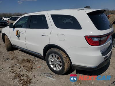 Drugie zdjęcie samochodu z przodu: 2021 DODGE DURANGO SXT VIN:1C4RDJAG9MC547267 - miniatura