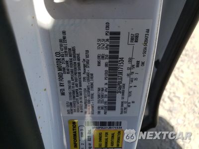 Zdjęcie 12 z 12 samochodu: 2018 FORD FUSION SE HYBRID VIN:3FA6P0LU7JR171534 - miniatura
