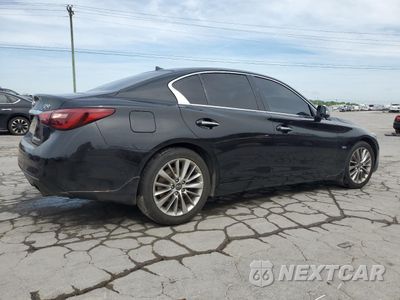 Trzecie zdjęcie samochodu z tyłu: 2019 INFINITI Q50 LUXE VIN:JN1EV7AR8KM590704 - miniatura