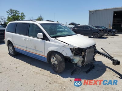 Czwarte zdjęcie samochodu z boku: 2009 DODGE GRAND CARAVAN SXT VIN:2D8HN54129R630935 - miniatura