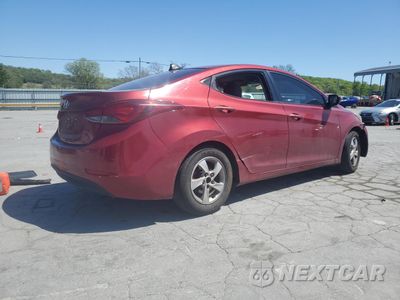 Trzecie zdjęcie samochodu z tyłu: 2016 HYUNDAI ELANTRA SE VIN:5NPDH4AE0GH713280 - miniatura