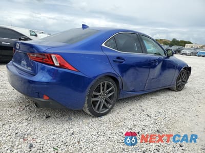 Trzecie zdjęcie samochodu z tyłu: 2016 LEXUS IS 200T VIN:JTHBA1D28G5022184 - miniatura