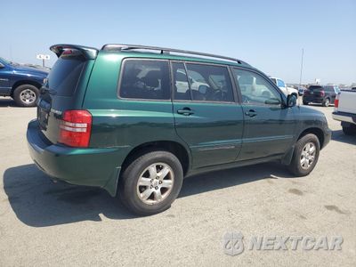 Trzecie zdjęcie samochodu z tyłu: 2003 TOYOTA HIGHLANDER LIMITED VIN:JTEHF21A030130591 - miniatura
