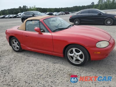 Czwarte zdjęcie samochodu z boku: 2000 MAZDA MX-5 MIATA BASE VIN:JM1NB3539Y0153279 - miniatura