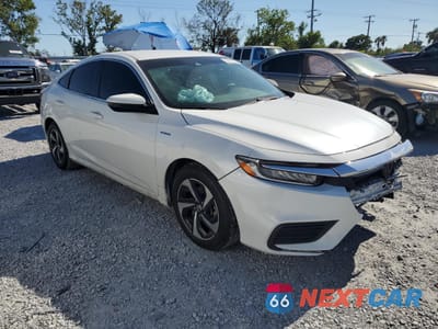 Czwarte zdjęcie samochodu z boku: 2022 HONDA INSIGHT EX VIN:19XZE4F51NE007668 - miniatura