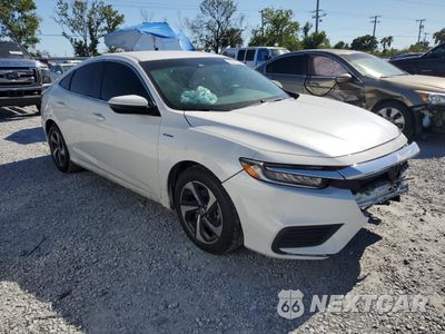 Czwarte zdjęcie samochodu z boku: 2022 HONDA INSIGHT EX VIN:19XZE4F51NE007668 - miniatura