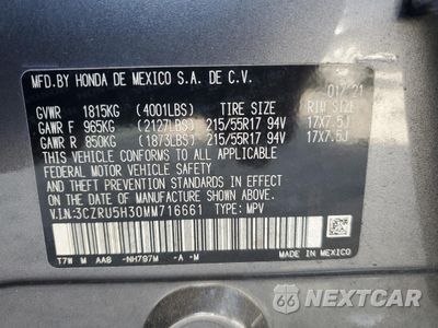 Zdjęcie 14 z 16 samochodu: 2021 HONDA HR-V LX VIN:3CZRU5H30MM716661 - miniatura
