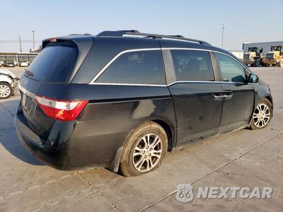 Trzecie zdjęcie samochodu z tyłu: 2011 HONDA ODYSSEY EXL VIN:5FNRL5H67BB072239 - miniatura