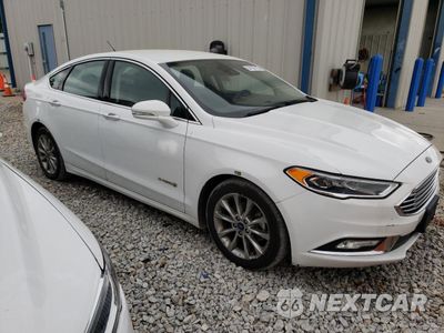 Czwarte zdjęcie samochodu z boku: 2017 FORD FUSION SE HYBRID VIN:3FA6P0LU9HR409491 - miniatura