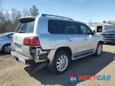 Trzecie zdjęcie samochodu z tyłu: 2008 LEXUS LX 570 VIN:JTJHY00W884007246 - miniatura