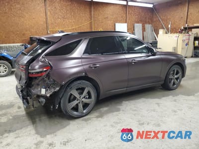 Trzecie zdjęcie samochodu z tyłu: 2022 GENESIS GV70 BASE VIN:KMUMCDTC5NU043476 - miniatura
