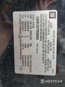 Zdjęcie 13 z 13 samochodu: 2007 CHEVROLET TAHOE K1500 VIN:1GNFK13077R388959 - miniatura