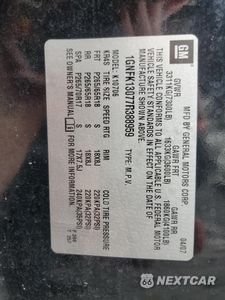 Zdjęcie 13 z 13 samochodu: 2007 CHEVROLET TAHOE K1500 VIN:1GNFK13077R388959 - miniatura