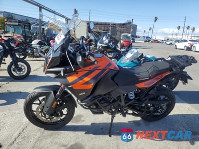 Trzecie zdjęcie samochodu z tyłu: 2020 KTM 1290 SUPER ADVENTURE S VIN:VBKV79407LM919733 - miniatura