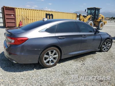 Trzecie zdjęcie samochodu z tyłu: 2019 HONDA ACCORD SPORT VIN:1HGCV2F39KA011735 - miniatura