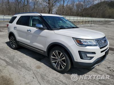 Czwarte zdjęcie samochodu z boku: 2016 FORD EXPLORER PLATINUM VIN:1FM5K8HT1GGA69550 - miniatura