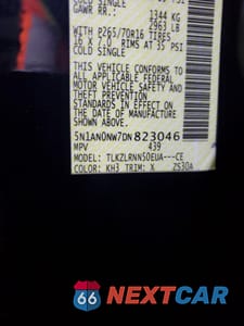 Zdjęcie 13 z 13 samochodu: 2013 NISSAN XTERRA X VIN:5N1AN0NW7DN823046 - miniatura