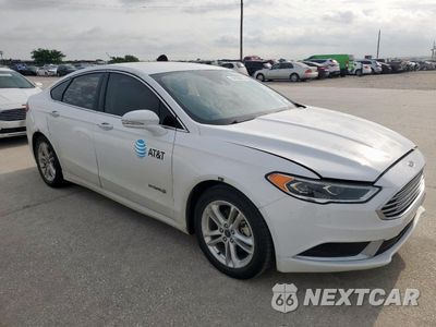 Czwarte zdjęcie samochodu z boku: 2018 FORD FUSION SE HYBRID VIN:3FA6P0LU0JR171827 - miniatura