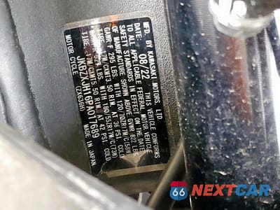 Zdjęcie 9 z 10 samochodu: 2023 KAWASAKI ZX636 K VIN:JKBZXJH16PA017689 - miniatura