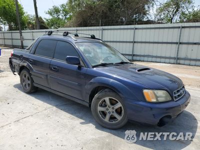 Czwarte zdjęcie samochodu z boku: 2005 SUBARU BAJA TURBO VIN:4S4BT63C156104912 - miniatura