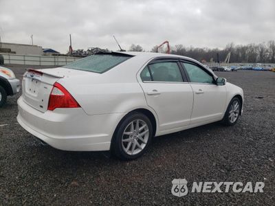 Trzecie zdjęcie samochodu z tyłu: 2010 FORD FUSION SEL VIN:3FAHP0JG1AR111612 - miniatura
