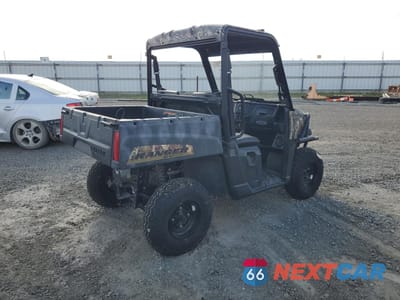 Czwarte zdjęcie samochodu z boku: 2017 POLARIS RANGER EV VIN:3NSRMAE42HE773633 - miniatura