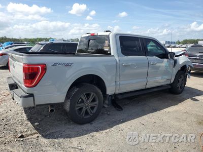 Trzecie zdjęcie samochodu z tyłu: 2023 FORD F150 SUPERCREW VIN:1FTFW1ED6PFB60174 - miniatura