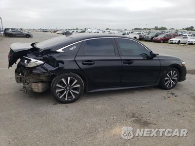Trzecie zdjęcie samochodu z tyłu: 2023 HONDA CIVIC EX VIN:2HGFE1F76PH313633 - miniatura