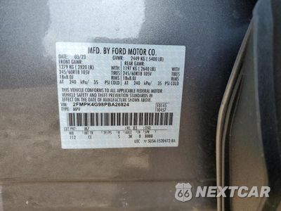 Zdjęcie 14 z 14 samochodu: 2023 FORD EDGE SE VIN:2FMPK4G98PBA26824 - miniatura