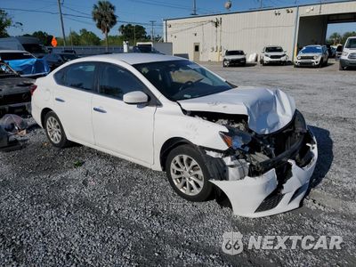 Czwarte zdjęcie samochodu z boku: 2019 NISSAN SENTRA S VIN:3N1AB7AP5KY452217 - miniatura