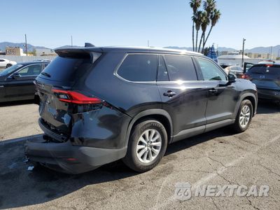 Trzecie zdjęcie samochodu z tyłu: 2024 TOYOTA GRAND HIGHLANDER XLE VIN:5TDACAB51RS028426 - miniatura