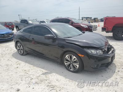 Czwarte zdjęcie samochodu z boku: 2017 HONDA CIVIC EXL VIN:2HGFC3B75HH351699 - miniatura