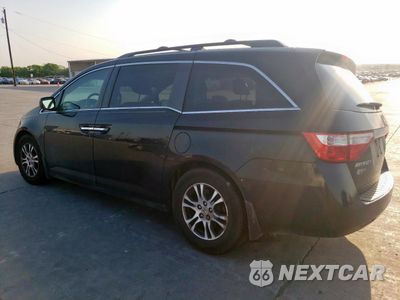 Drugie zdjęcie samochodu z przodu: 2011 HONDA ODYSSEY EXL VIN:5FNRL5H67BB072239 - miniatura