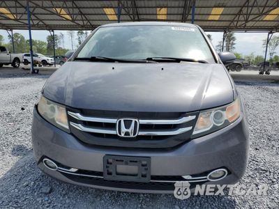 Piąte zdjęcie samochodu w środku: 2014 HONDA ODYSSEY TOURING VIN:5FNRL5H94EB011557 - miniatura