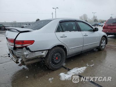 Trzecie zdjęcie samochodu z tyłu: 2003 HONDA ACCORD LX VIN:3HGCM56343G705935 - miniatura