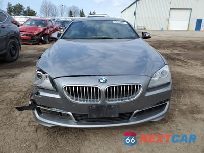 Piąte zdjęcie samochodu w środku: 2014 BMW 650 XI GRAN COUPE VIN:WBA6B4C51ED099038 - miniatura
