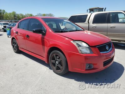 Czwarte zdjęcie samochodu z boku: 2012 NISSAN SENTRA 2.0 VIN:3N1AB6AP8CL693004 - miniatura
