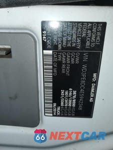 Zdjęcie 13 z 13 samochodu: 2014 MERCEDES-BENZ SPRINTER 2500 VIN:WD3PE8DC4E5942348 - miniatura