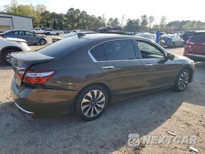 Trzecie zdjęcie samochodu z tyłu: 2017 HONDA ACCORD HYBRID EXL VIN:JHMCR6F56HC013112 - miniatura