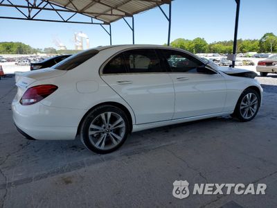 Trzecie zdjęcie samochodu z tyłu: 2018 MERCEDES-BENZ C 300 4MATIC VIN:55SWF4KB6JU280619 - miniatura