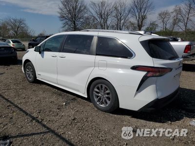 Drugie zdjęcie samochodu z przodu: 2021 TOYOTA SIENNA LE VIN:5TDKRKEC7MS027437 - miniatura